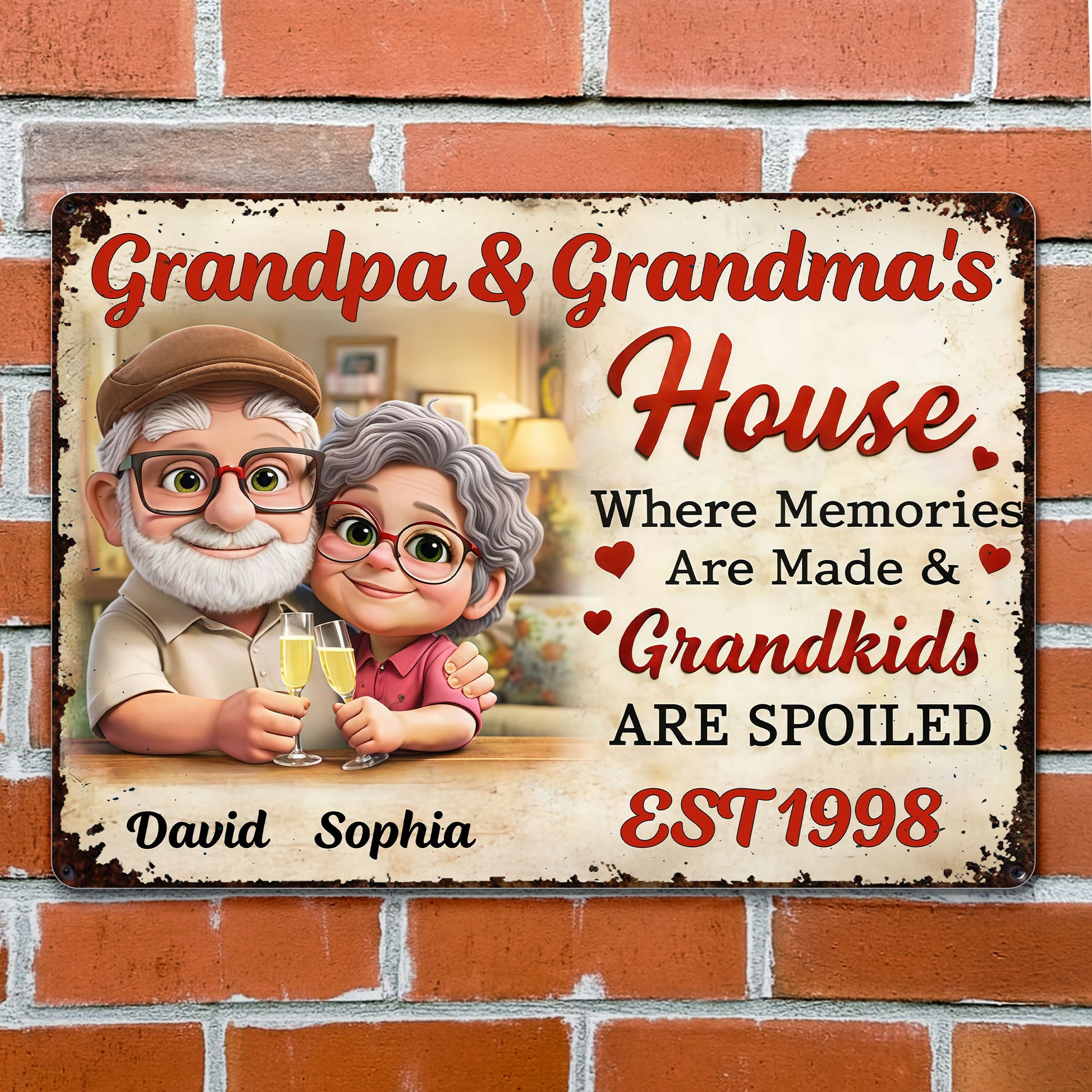 Grandpa & Grandma's House Where Memories Are Made