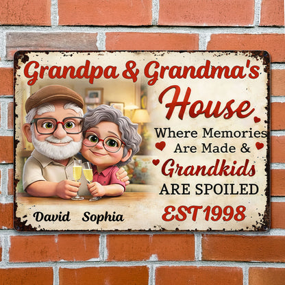 Grandpa & Grandma's House Where Memories Are Made