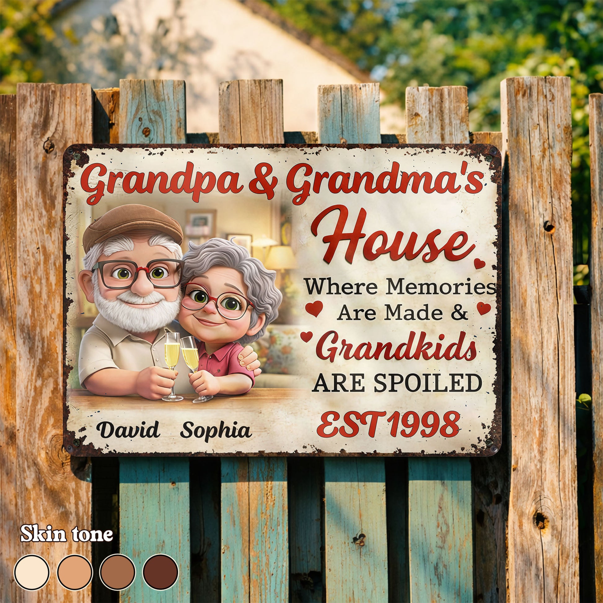 Grandpa & Grandma's House Where Memories Are Made