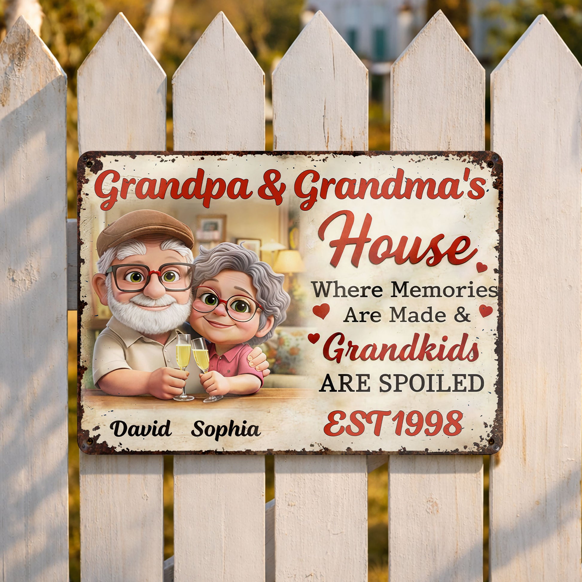 Grandpa & Grandma's House Where Memories Are Made
