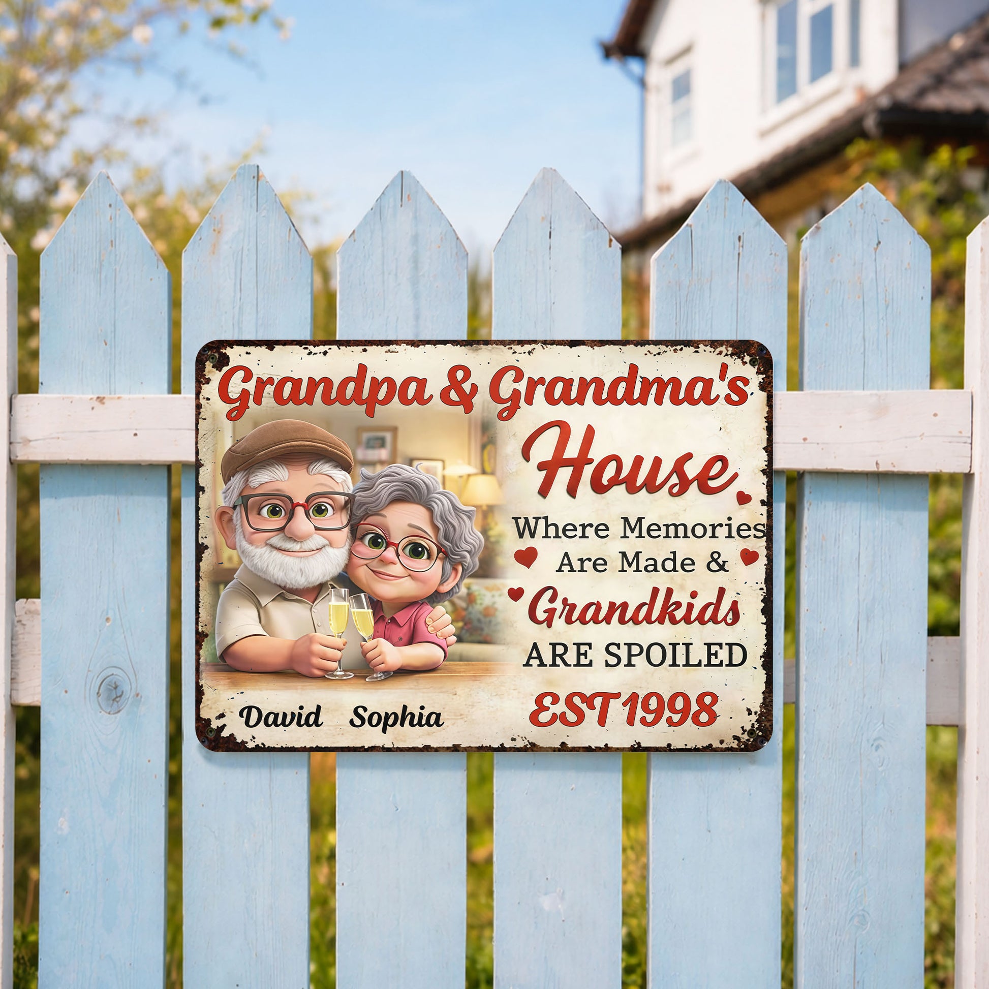 Grandpa & Grandma's House Where Memories Are Made