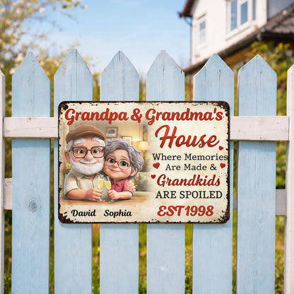 Grandpa & Grandma's House Where Memories Are Made