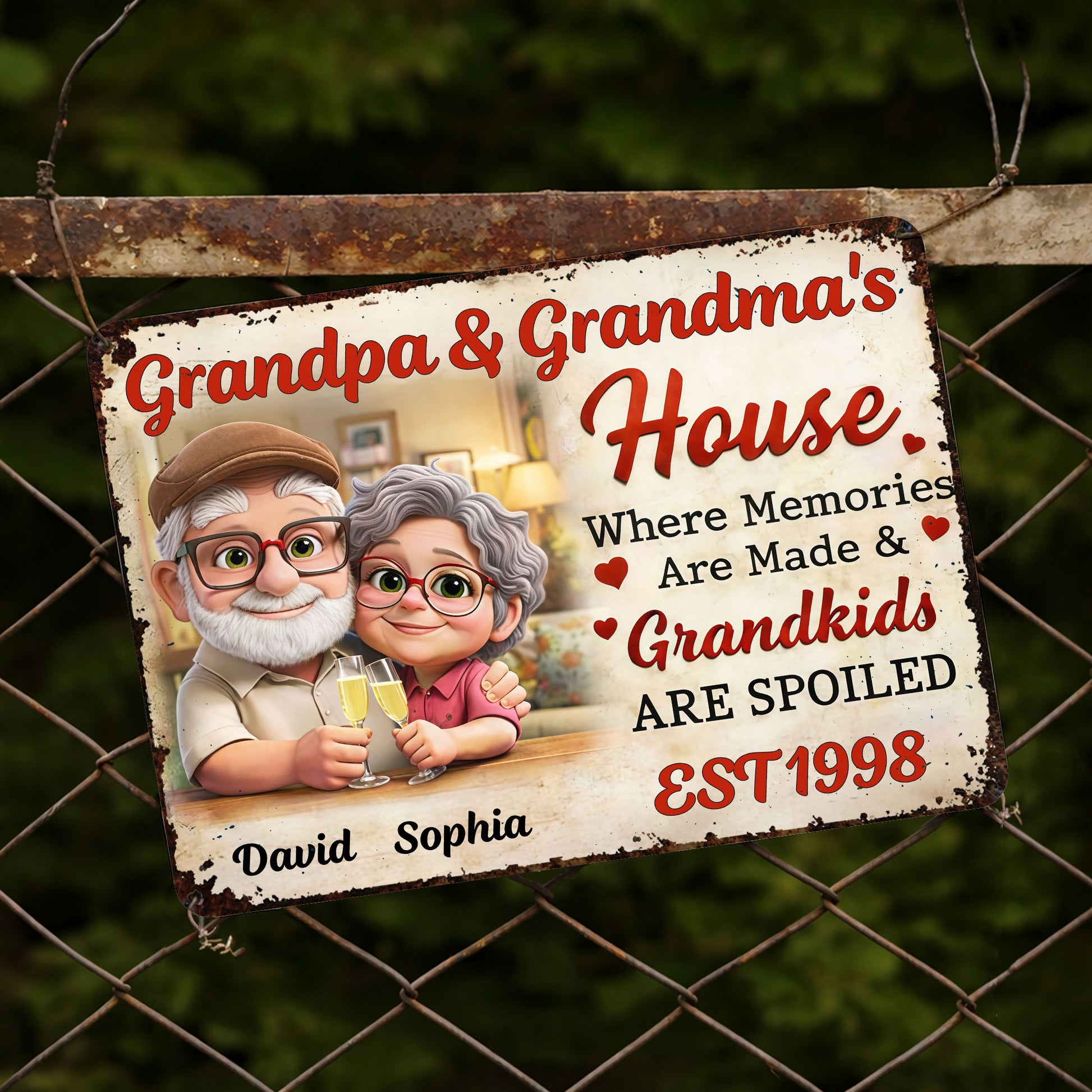 Grandpa & Grandma's House Where Memories Are Made