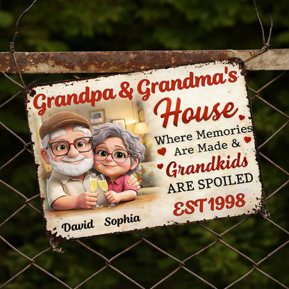 Grandpa & Grandma's House Where Memories Are Made