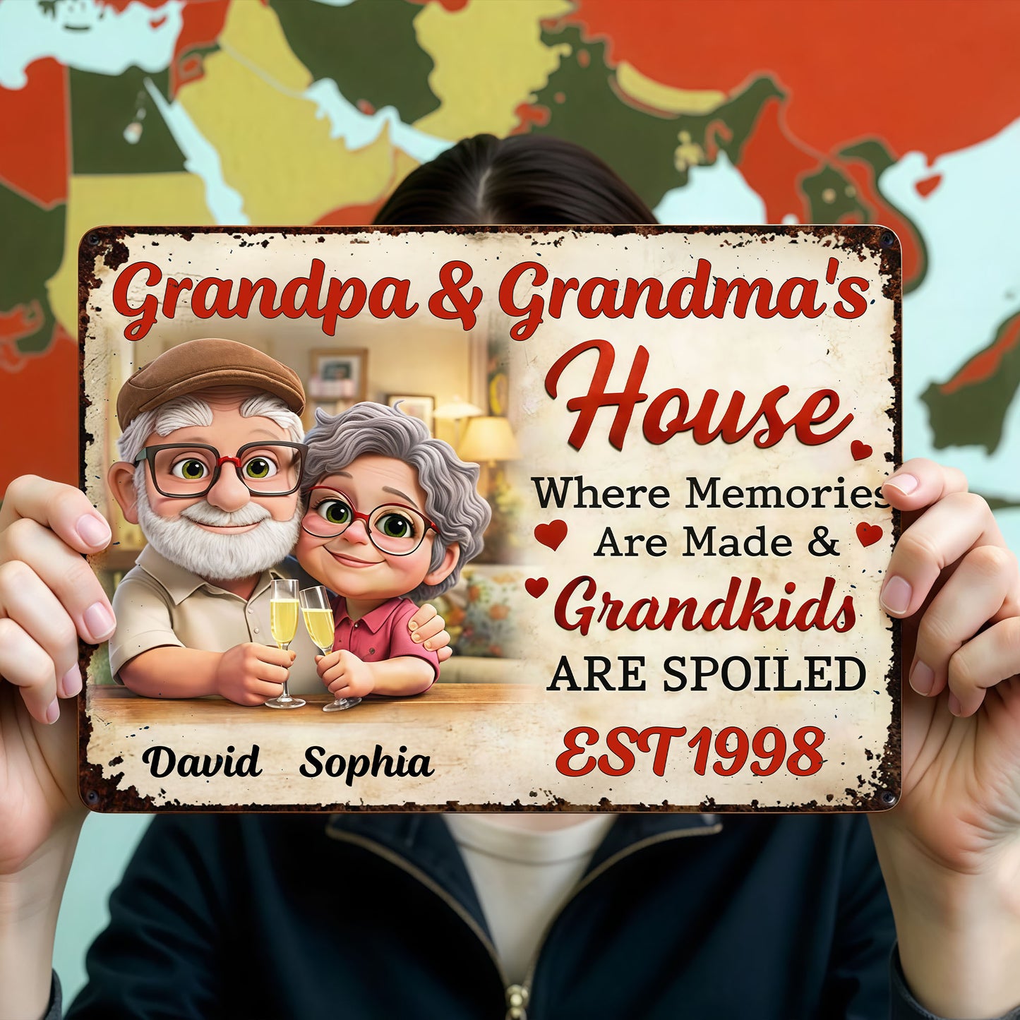 Grandpa & Grandma's House Where Memories Are Made