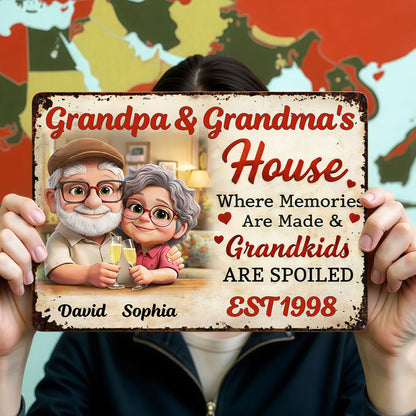 Grandpa & Grandma's House Where Memories Are Made