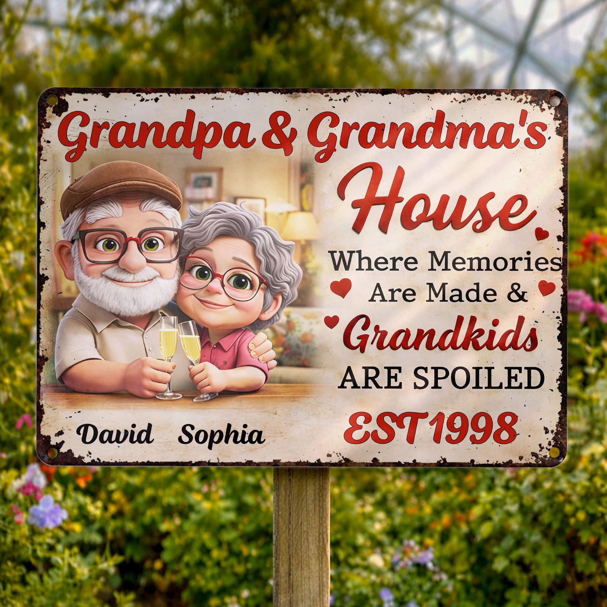 Grandpa & Grandma's House Where Memories Are Made