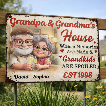 Grandpa & Grandma's House Where Memories Are Made