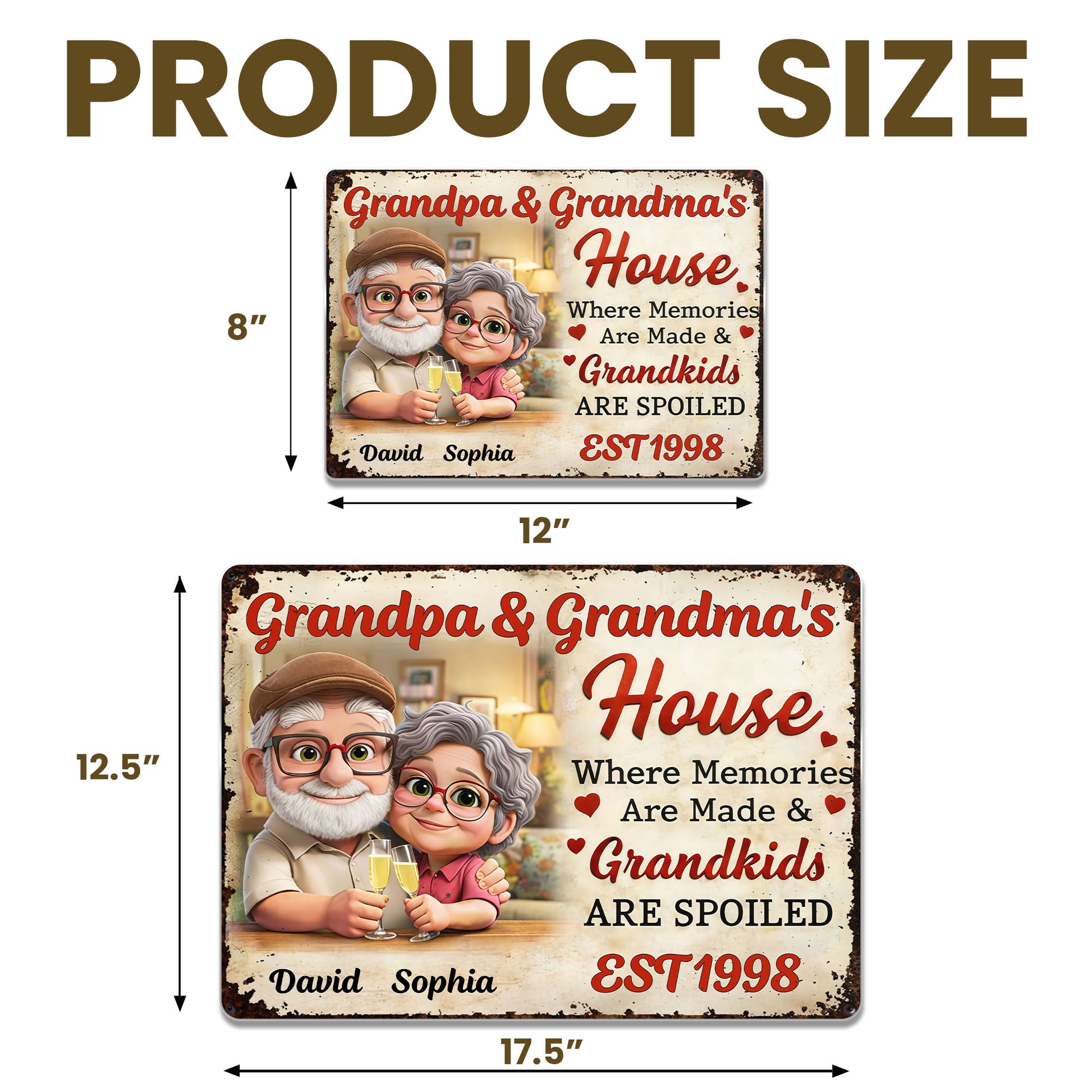 Grandpa & Grandma's House Where Memories Are Made