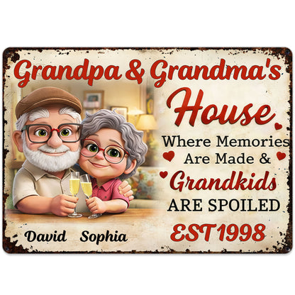 Grandpa & Grandma's House Where Memories Are Made