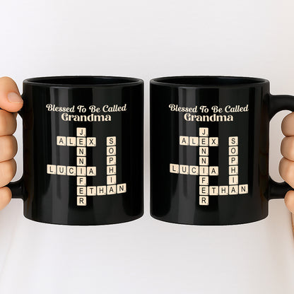 Blessed To Be Called Grandma Crossword Design