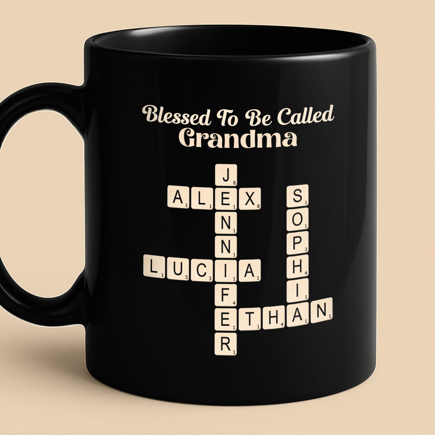 Blessed To Be Called Grandma Crossword Design