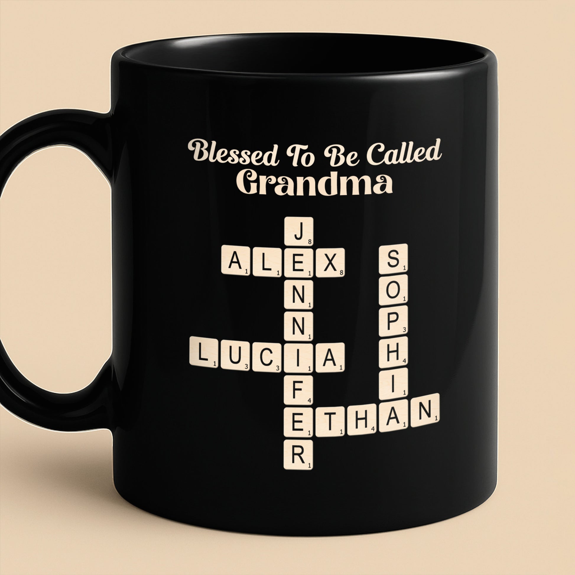 Blessed To Be Called Grandma Crossword Design
