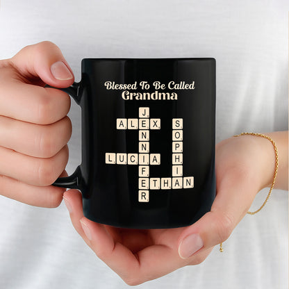 Blessed To Be Called Grandma Crossword Design