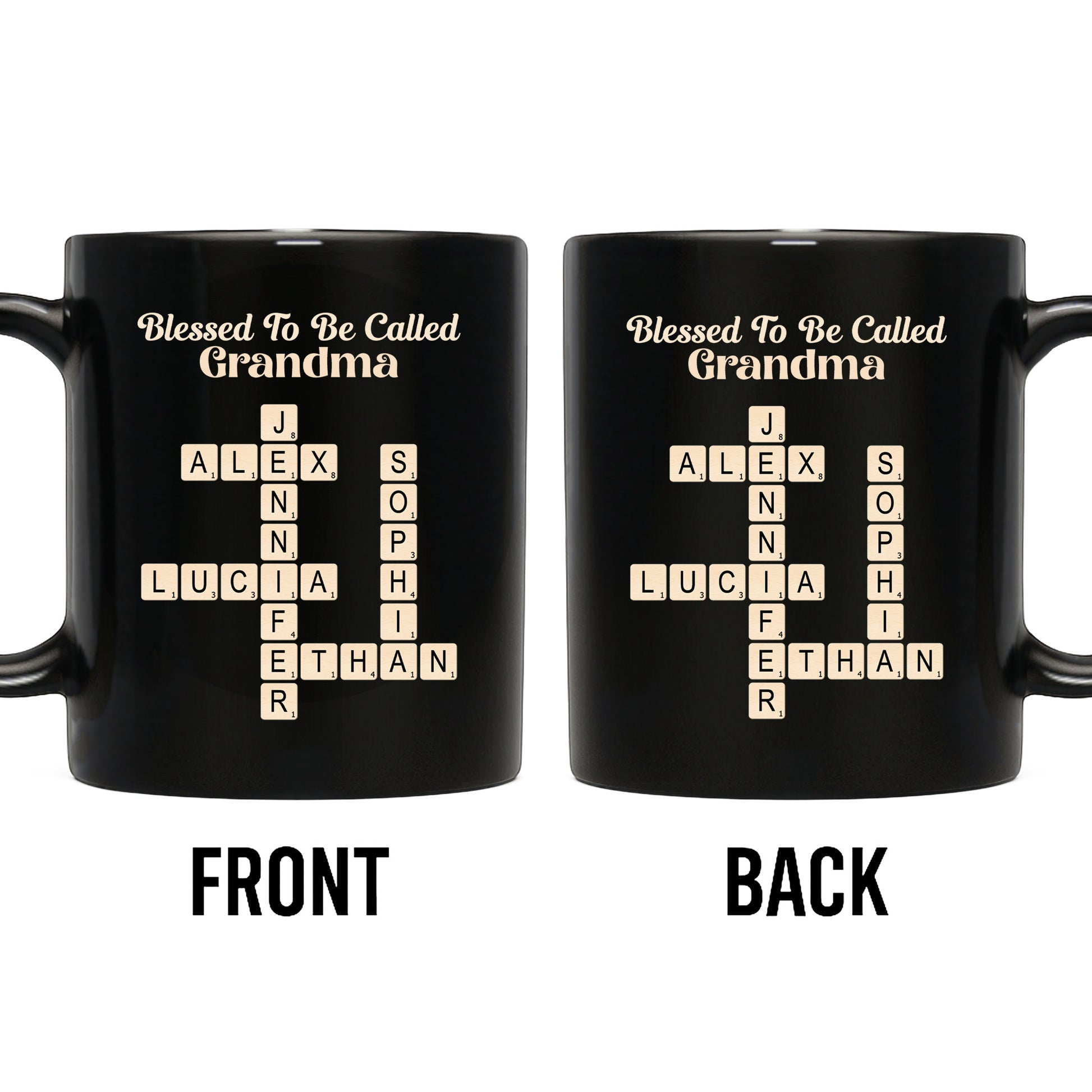 Blessed To Be Called Grandma Crossword Design