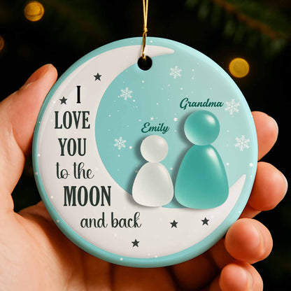 I Love You To The Moon And Back With Moon And Stars