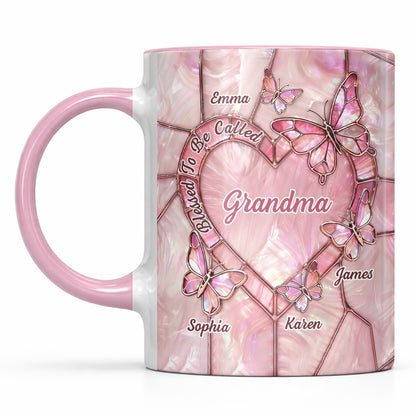 Blessed To Be Called Grandma, Butterflies And Heart