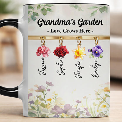 Grandma's Garden Love Grows Here Flowers