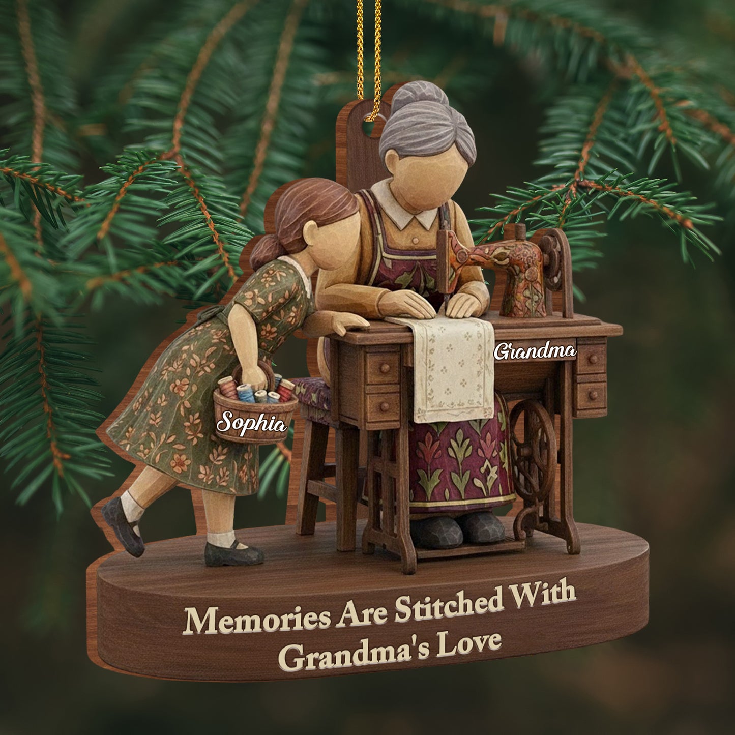 Memories Are Stitched With Grandma's Love, Sewing Machine