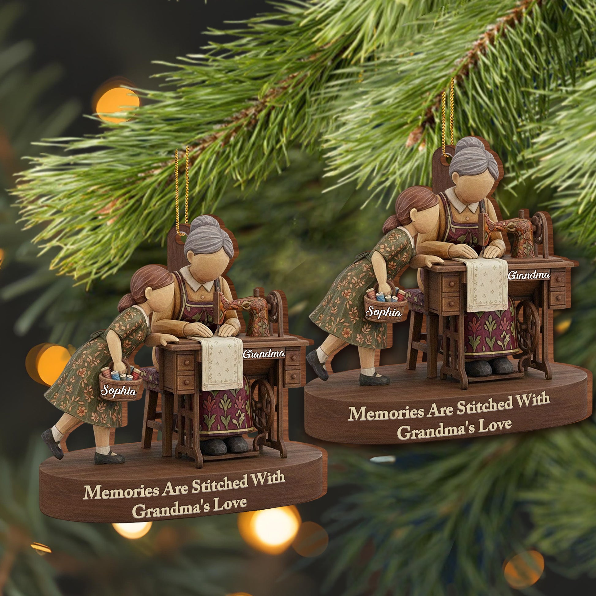 Memories Are Stitched With Grandma's Love, Sewing Machine