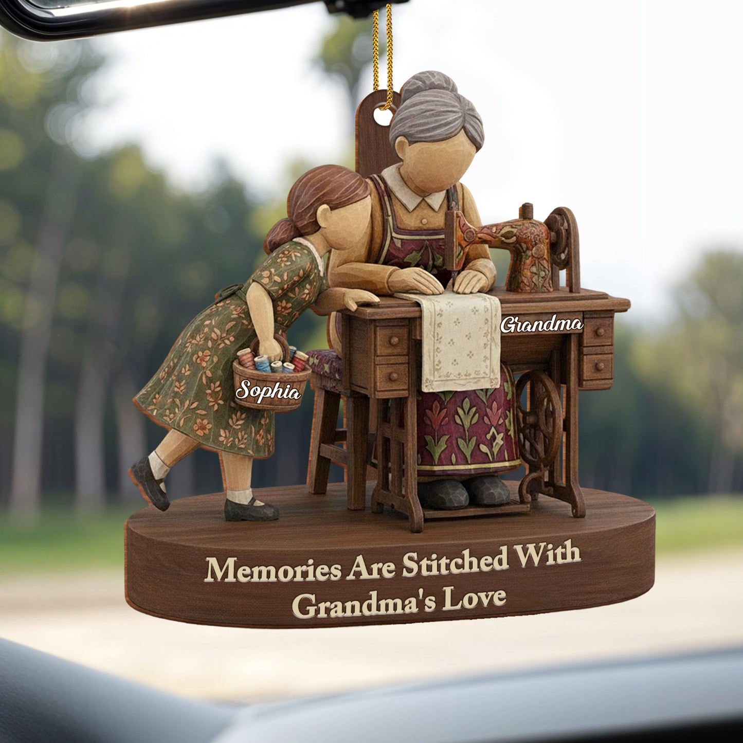 Memories Are Stitched With Grandma's Love, Sewing Machine