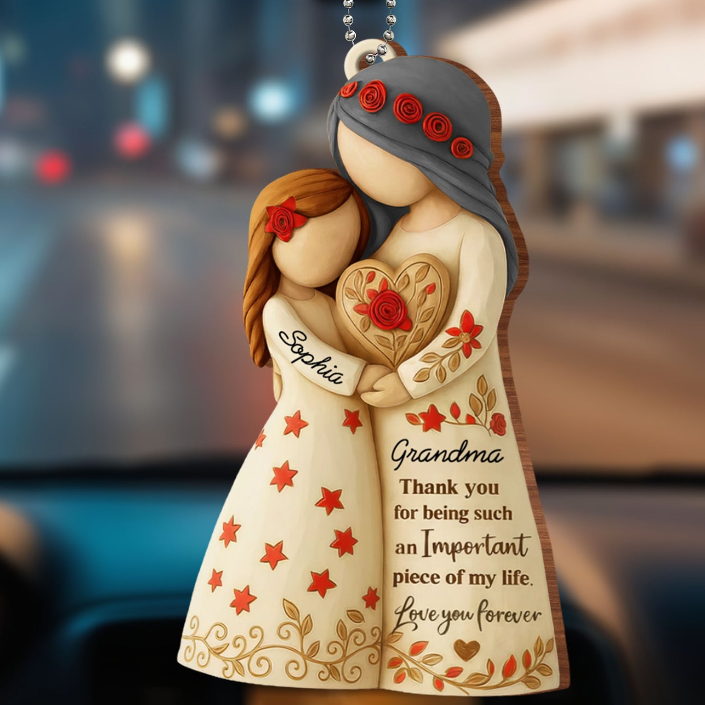 Thank You For Being An Important Piece, Roses, Stars