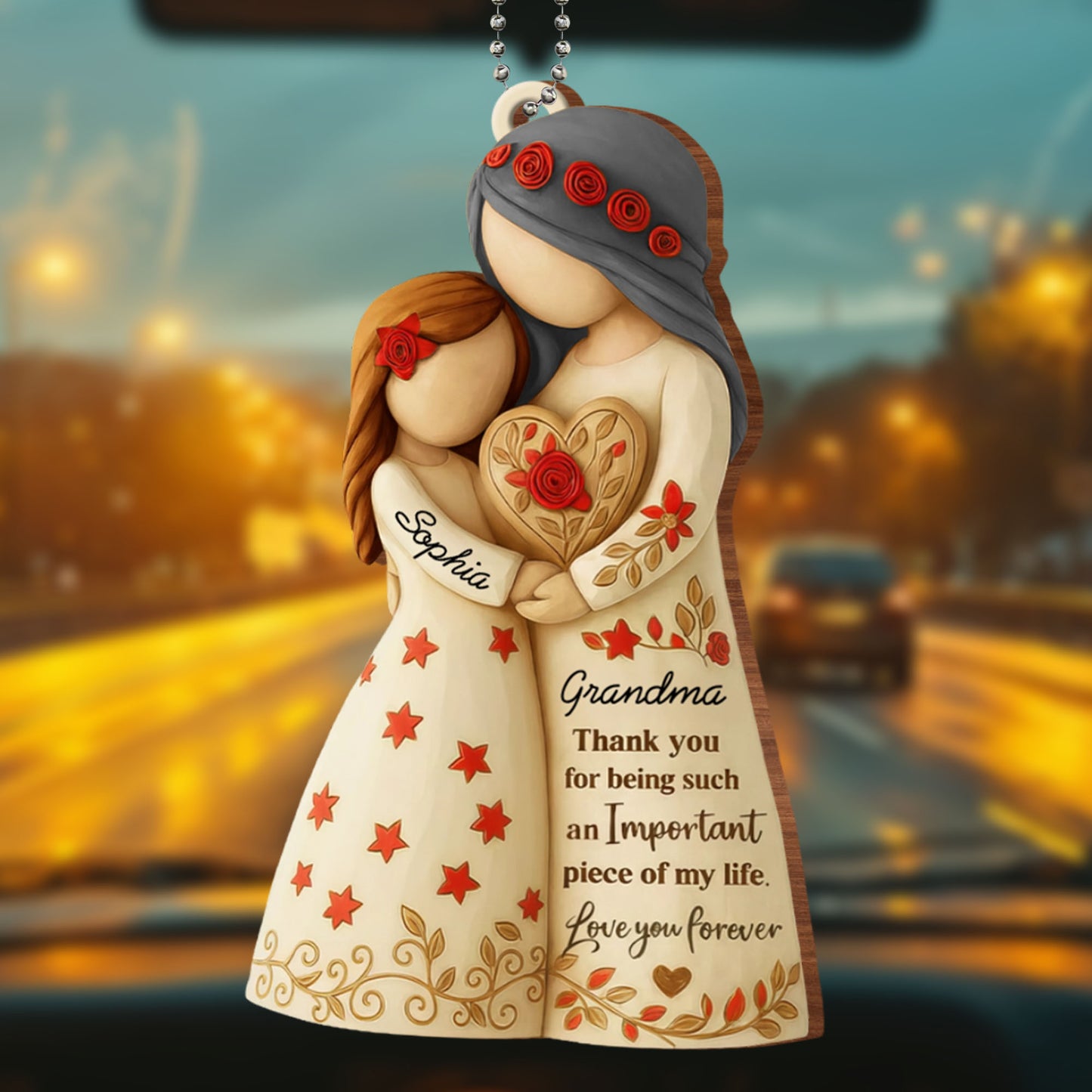 Thank You For Being An Important Piece, Roses, Stars