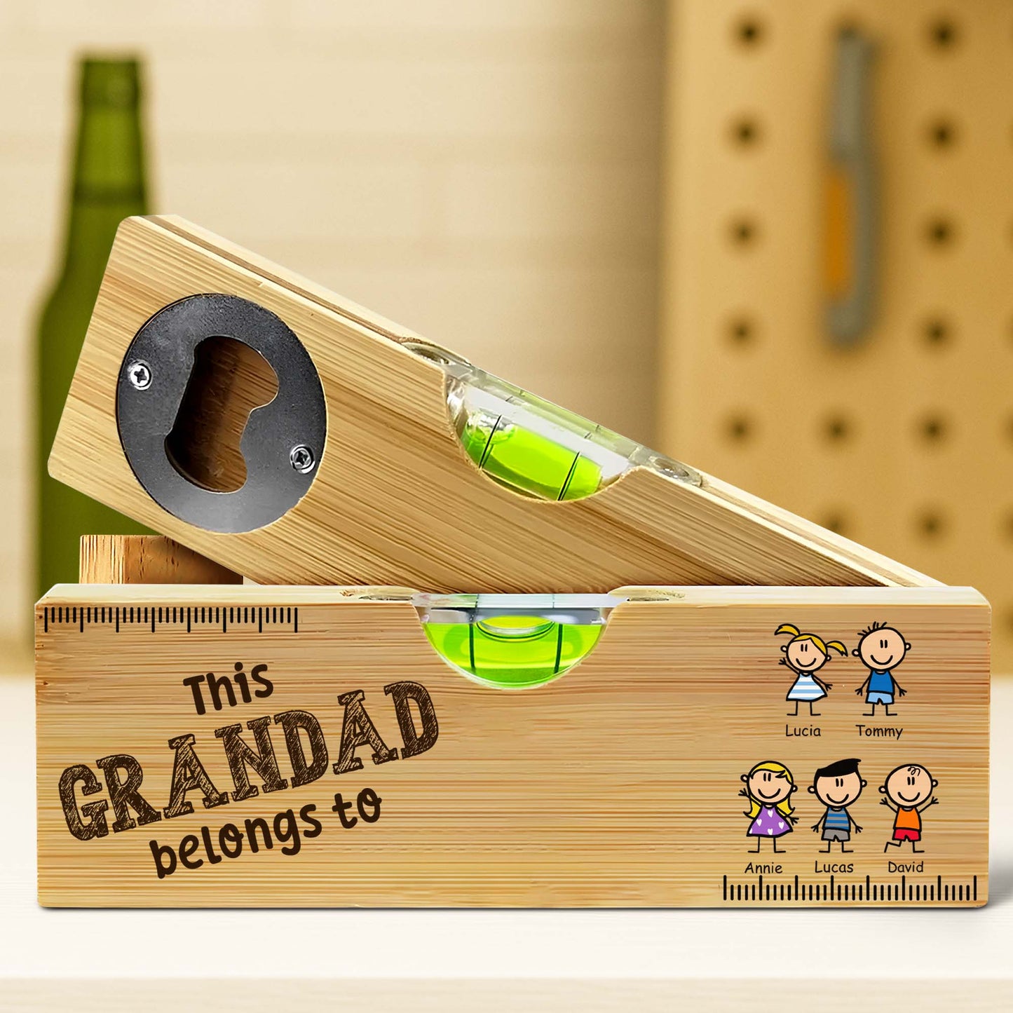 This Grandad Belongs To, Stick Figures and Bottle Opener
