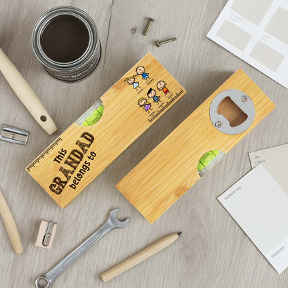 This Grandad Belongs To, Stick Figures and Bottle Opener