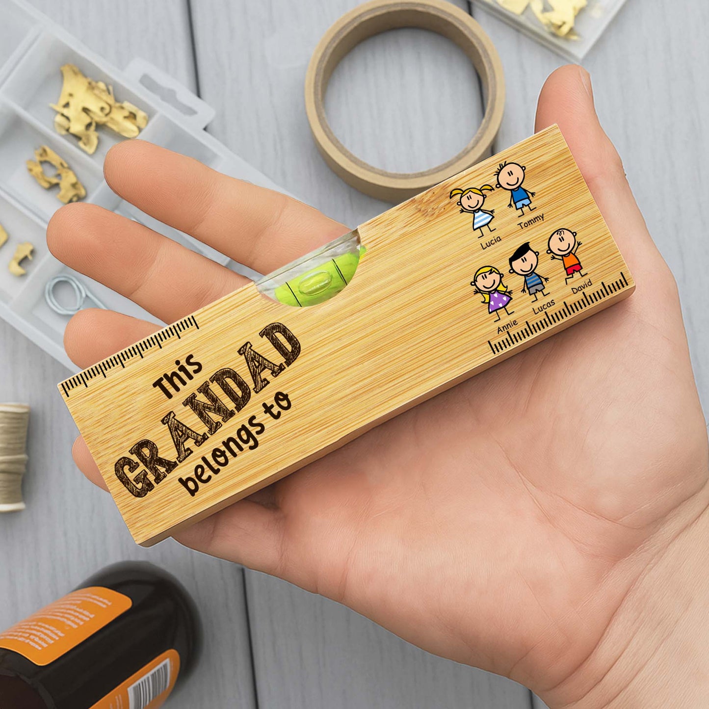 This Grandad Belongs To, Stick Figures and Bottle Opener