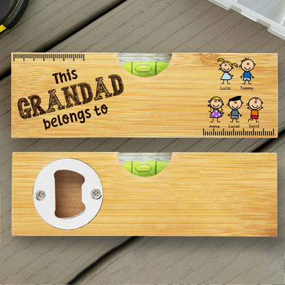 This Grandad Belongs To, Stick Figures and Bottle Opener