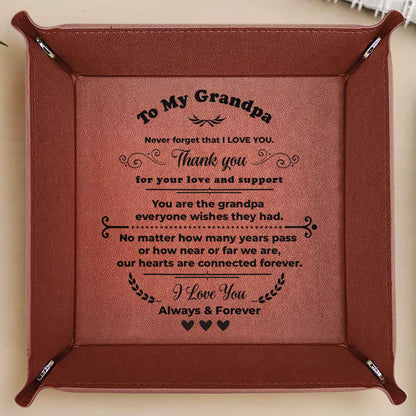 To My Grandpa, Never Forget That I LOVE YOU, Always & Forever, Hearts