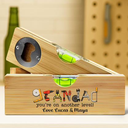 Grandad, You're On Another Level, Spirit Level and Tools