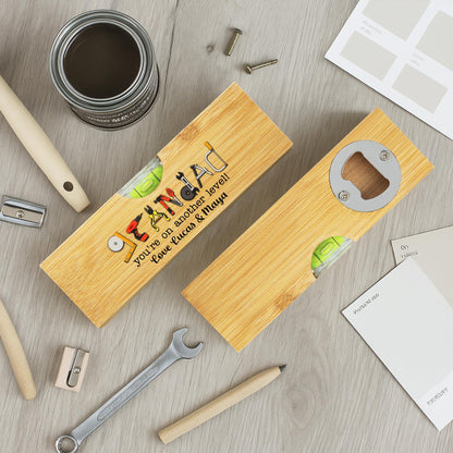 Grandad, You're On Another Level, Spirit Level and Tools