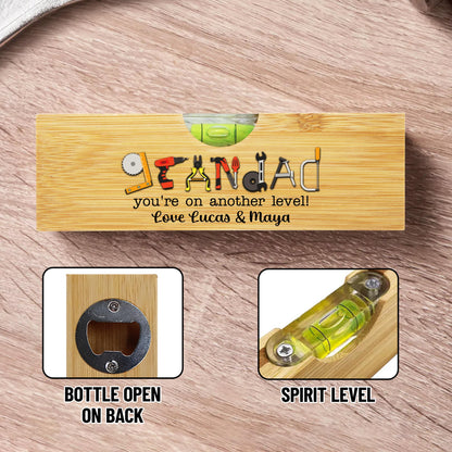 Grandad, You're On Another Level, Spirit Level and Tools