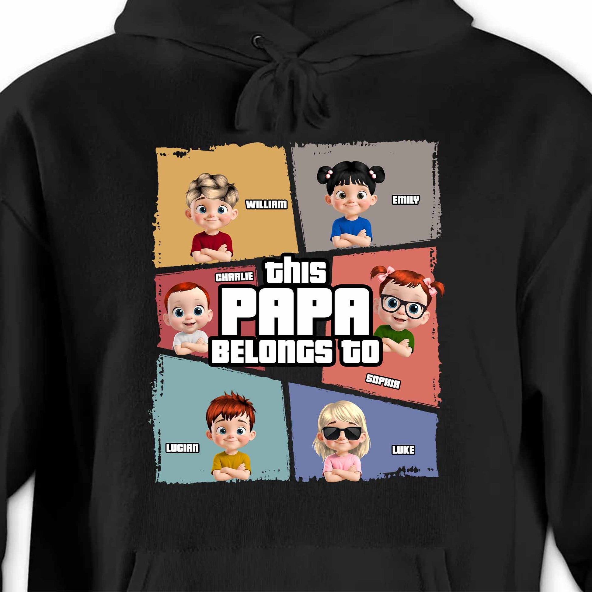 This Papa Belongs To, Cartoon Children