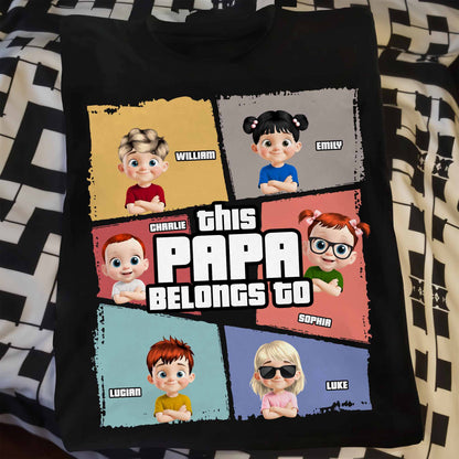 This Papa Belongs To, Cartoon Children