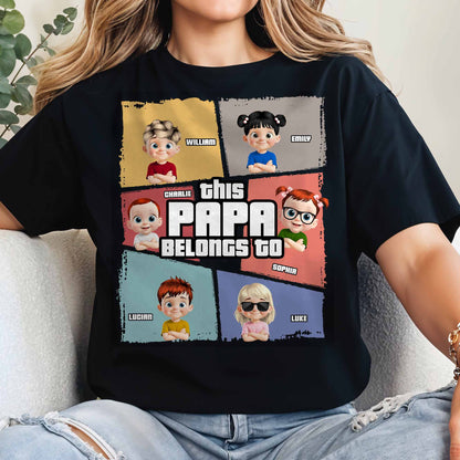 This Papa Belongs To, Cartoon Children