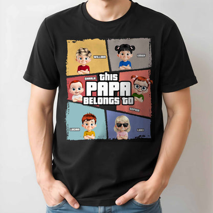 This Papa Belongs To, Cartoon Children