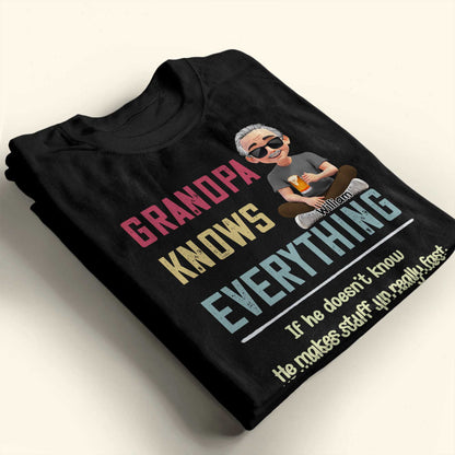 Grandpa Knows Everything, Beer and Smiling Grandpa