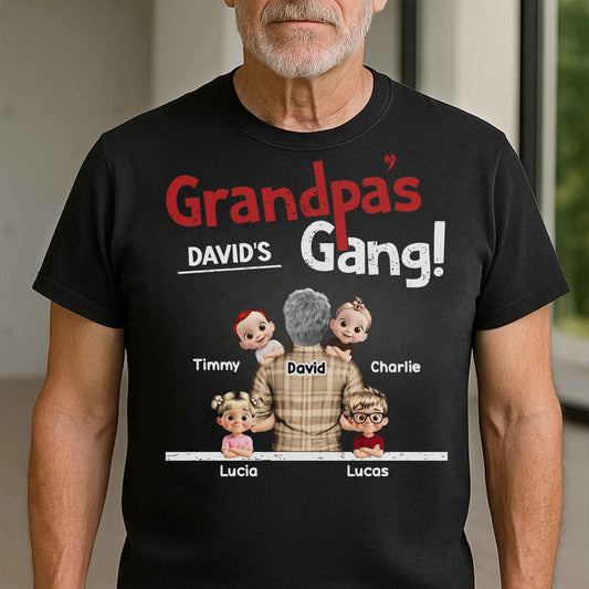 Grandpa's Gang Cartoon Characters Design