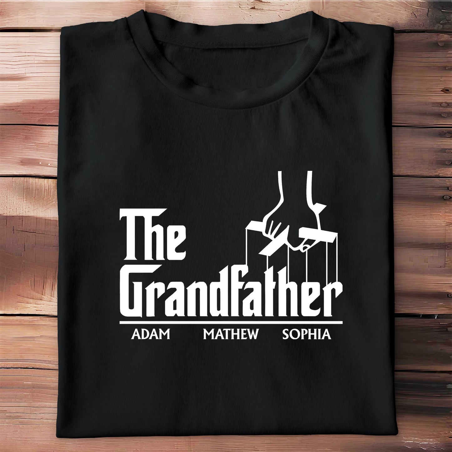 The Grandfather Puppet Strings Design
