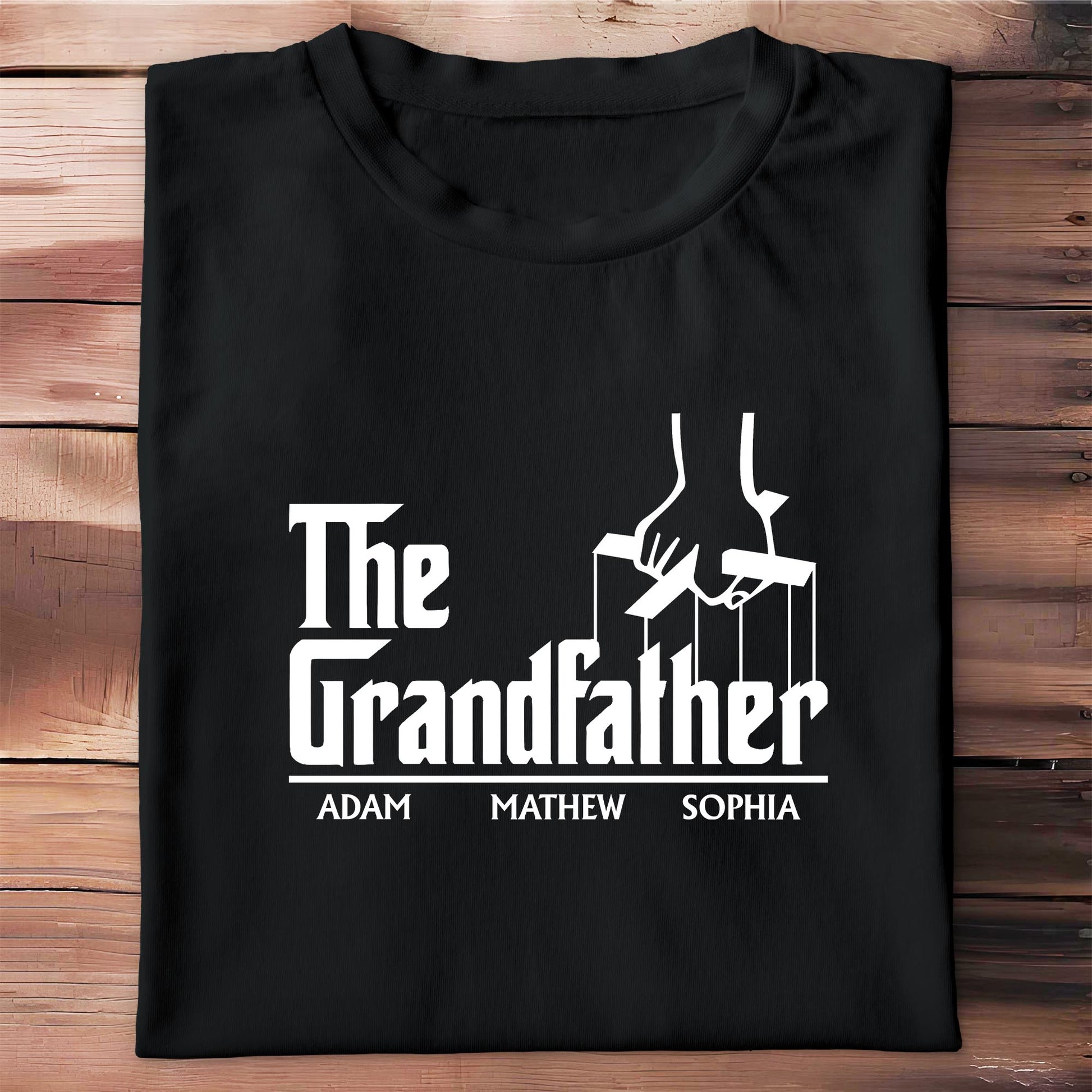 The Grandfather Puppet Strings Design