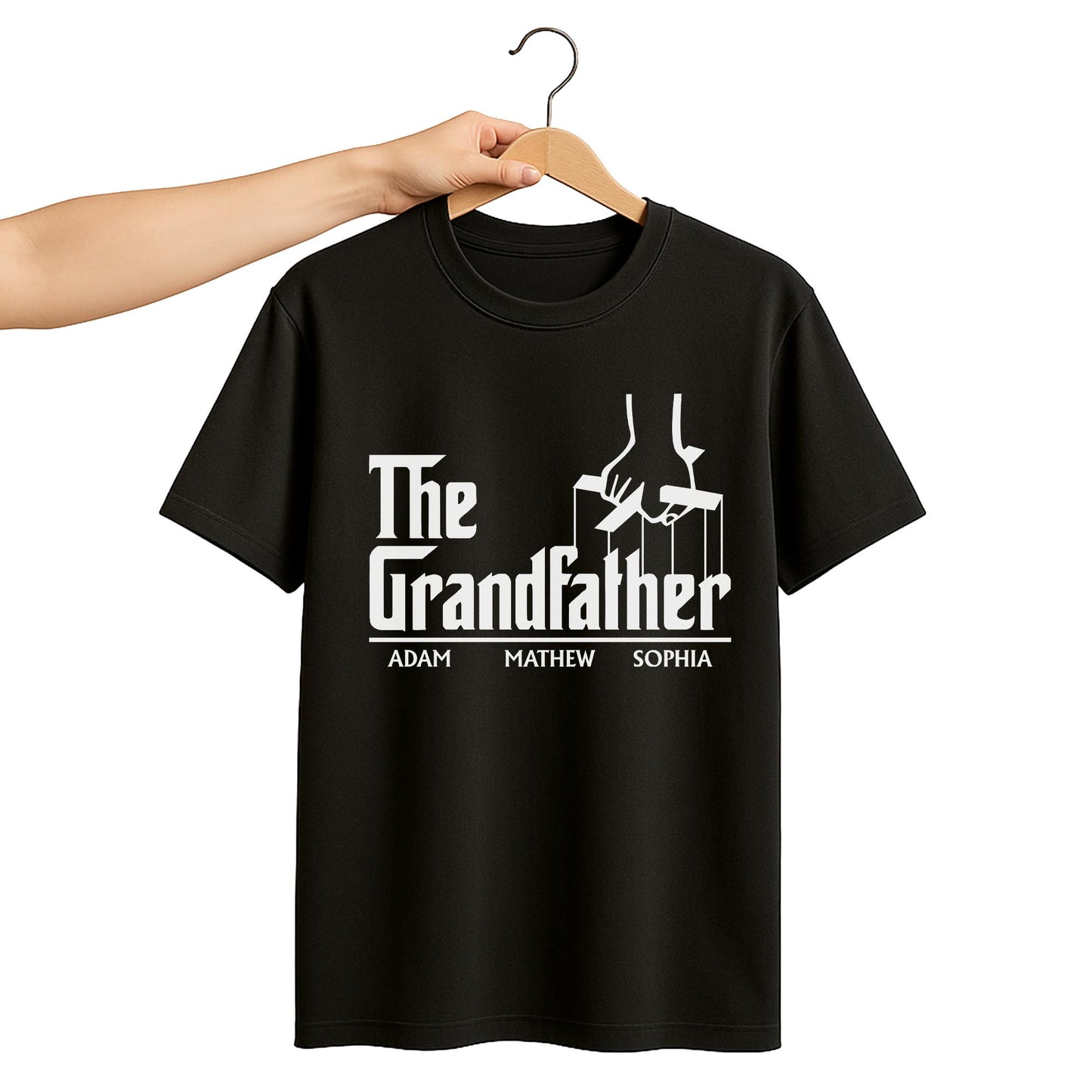 The Grandfather Puppet Strings Design