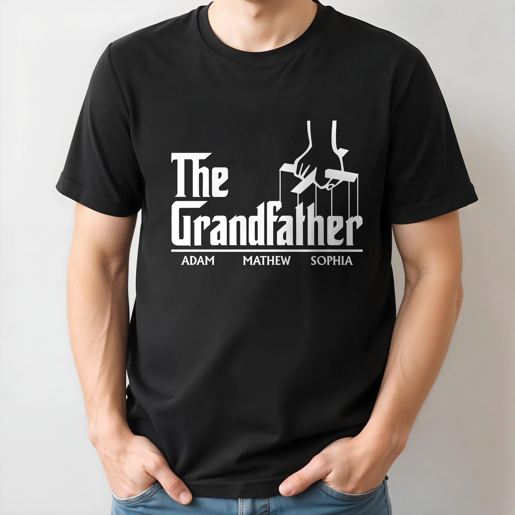 The Grandfather Puppet Strings Design