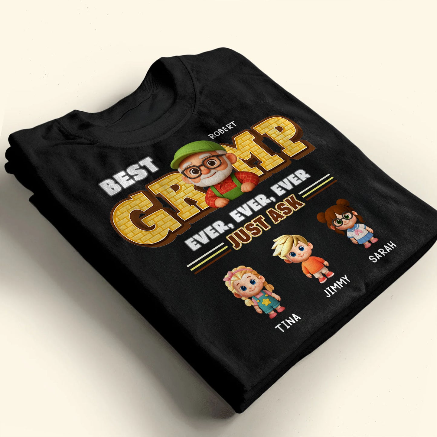 Best Gramp Ever, Ever, Ever Just Ask, Cartoon Characters