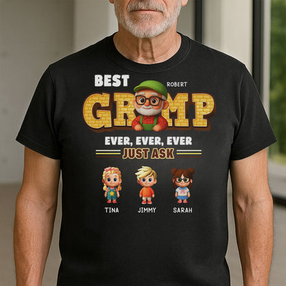 Best Gramp Ever, Ever, Ever Just Ask, Cartoon Characters
