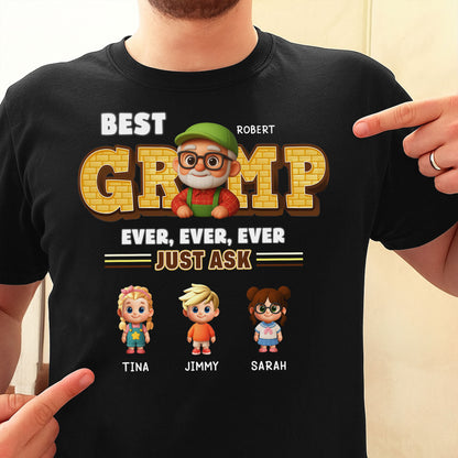 Best Gramp Ever, Ever, Ever Just Ask, Cartoon Characters