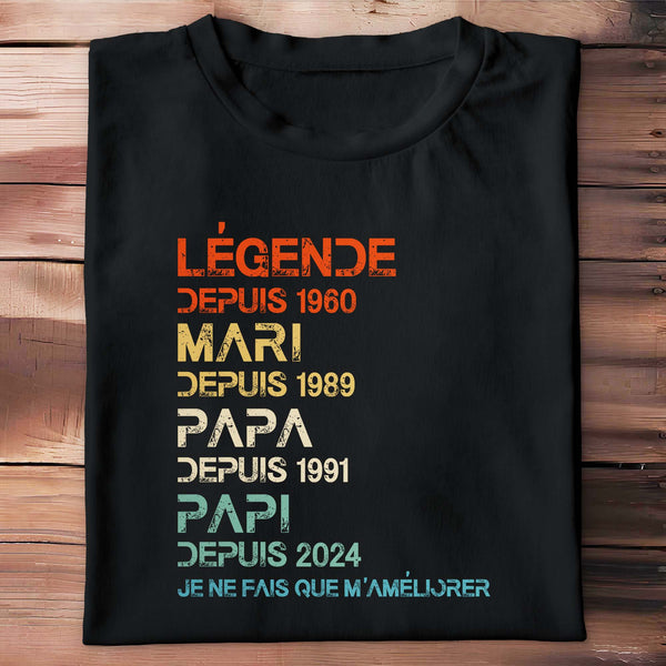 Légende Depuis, I Only Get Better