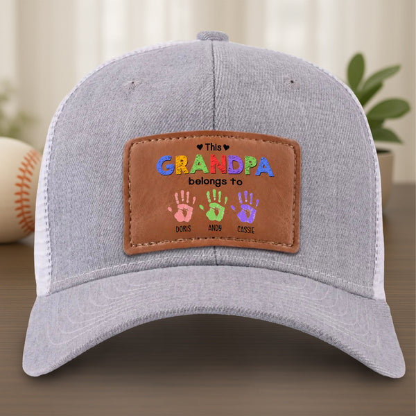 This Grandpa Belongs To, Handprints And Heart